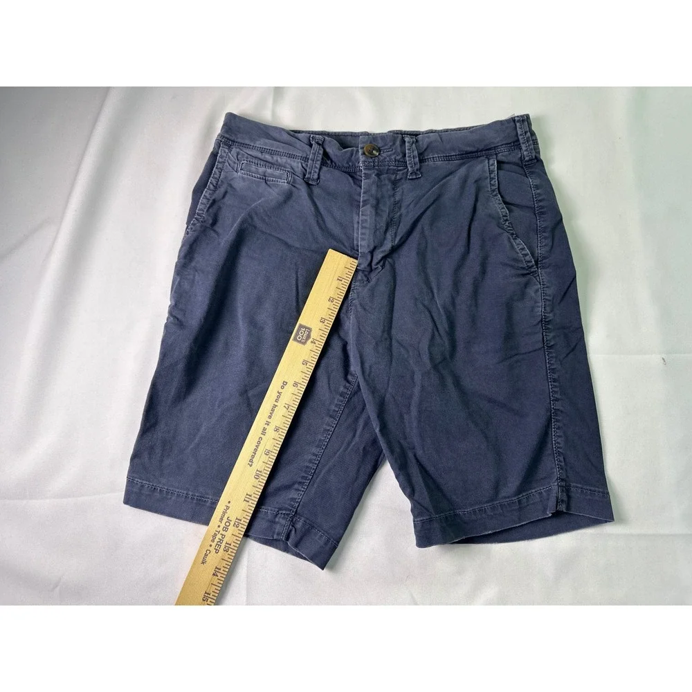 American Eagle Outfitters Men's Slim Fit‎ Flex Chino Shorts Navy Size 28